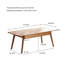 Tables basses en bois avec tiroirs
