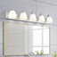 Éclairage de salle de bain à intensité variable 5 lumières Springfield-53665880