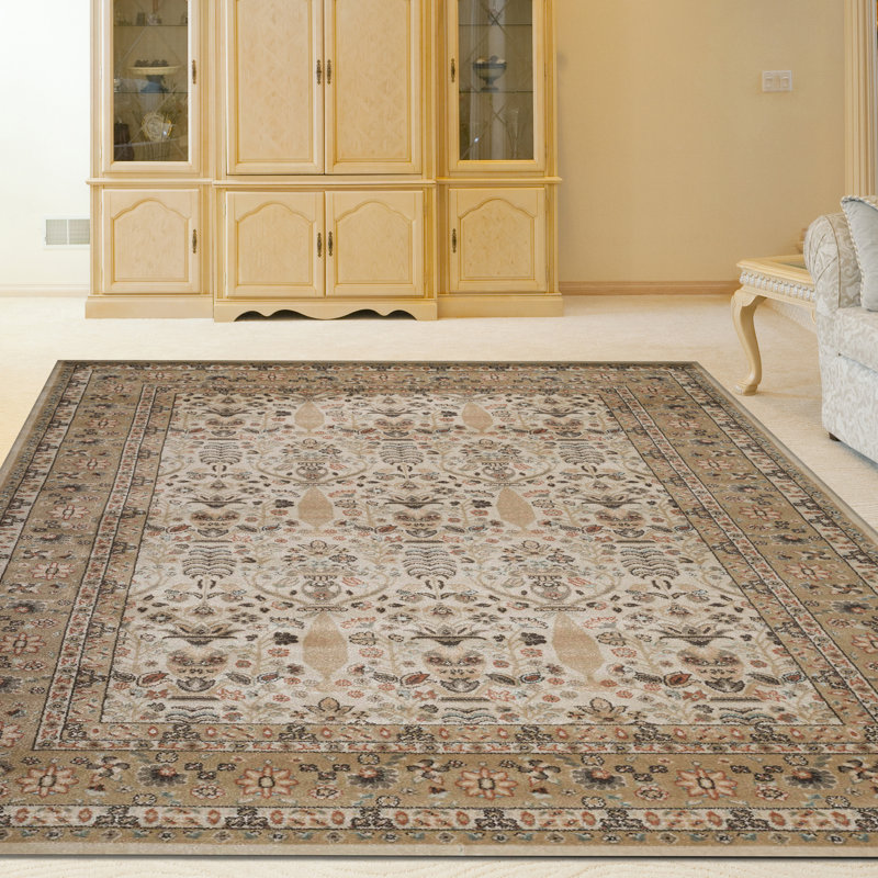 Oriental Indoor Rug, Rectangle 3'3" x 4'11"