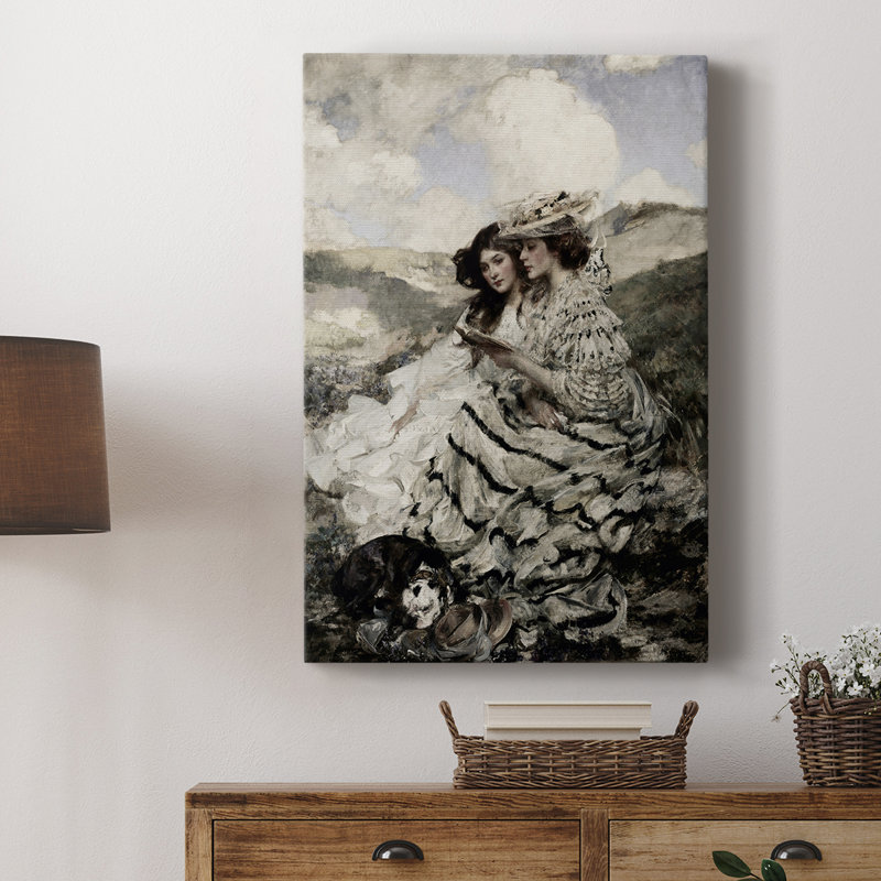 Impression de portrait rétro CV - galerie Cavas, H 12 po x l 8 po