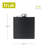 Trueflask 6 oz Stainless Steel Flask in Matte Black