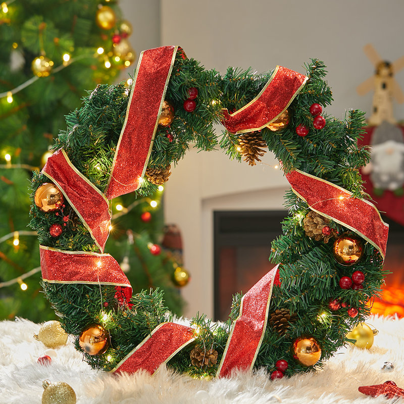 Faux 60cm Wreath