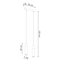 2 - Light BetoNot Applicablerewno Cylinder Pendant