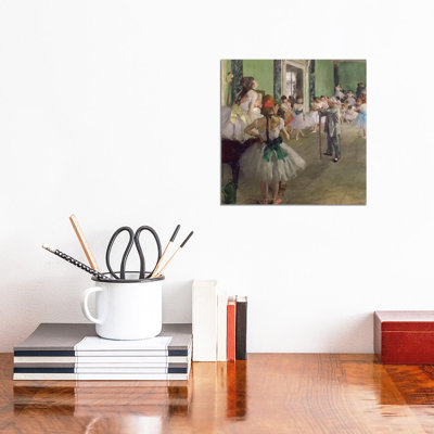 The Dancing Class, C.1873-76 by Edgar Degas - Wrapped Canvas Painting