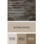 Abstrait aquarelle 3, art mural en métal beige-1542851492