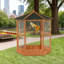 Cage à oiseaux en vol 69 po