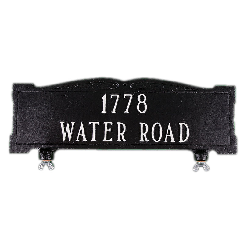 2-Line Mailbox Sign, Yes