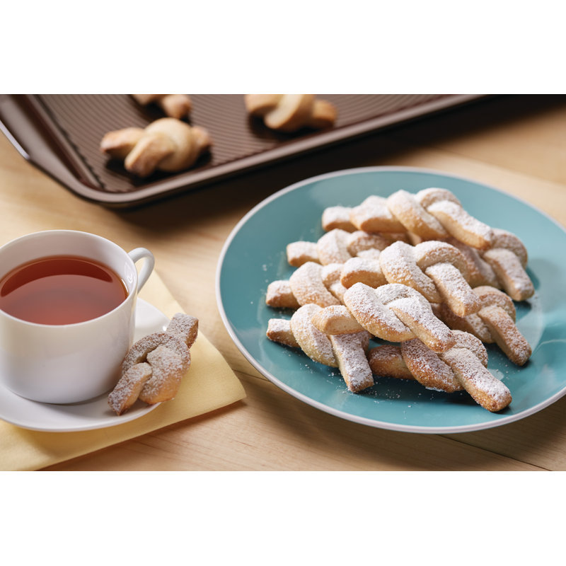 Circulon Bakeware Nonstick Cookie Pan / Cookie Sheet, Silver, 17" H x 11" W