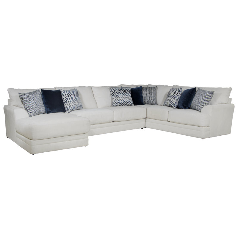 Mazekine Upholstered U-Shaped Sectional, Left Hand Facing