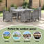 Garden Table Poly Rattan-805869273-805869275
