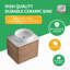 Ensemble de meuble-lavabo double 60 po avec lavabo en céramique et meuble-lavabo flottant avec portes à fermeture en douceur 60 po-1608541536-1608541537