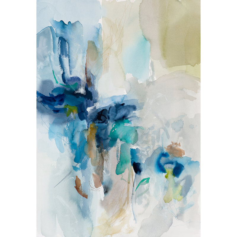Spring Waltz I Painting by Jean Kenna, Outdoor, 52" H x 36" W x 1.5" D