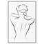 «Woman in Contour II», art mural minimaliste par Art Remedy-115074800-118590317-118590310