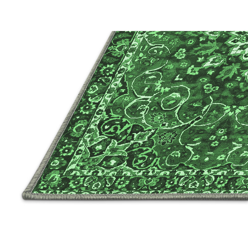 Washable Oriental Indoor Rug, Runner 2' x 5'