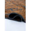 Brown/Black Abstract Luxury Area Rug-68901261