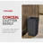 Rev-A-Shelf Polymer Replacement Trash Bin-96003673-96003671