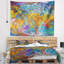 Tapisserie fractale aux couleurs fluides-28502172