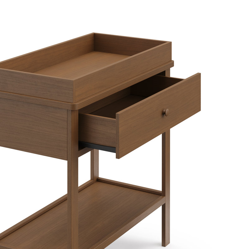Table à langer avec rangement Graco, Noisette