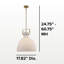 Luminaire suspendu 1 lumière Miami-1992342851
