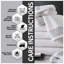 8 Piece Greek Towel Bale Set - Standard Cotton Luxury Soft & Quick Dry Towelette, 4 Face, 2 Hand and 2 Bath Towels Set-1095553375