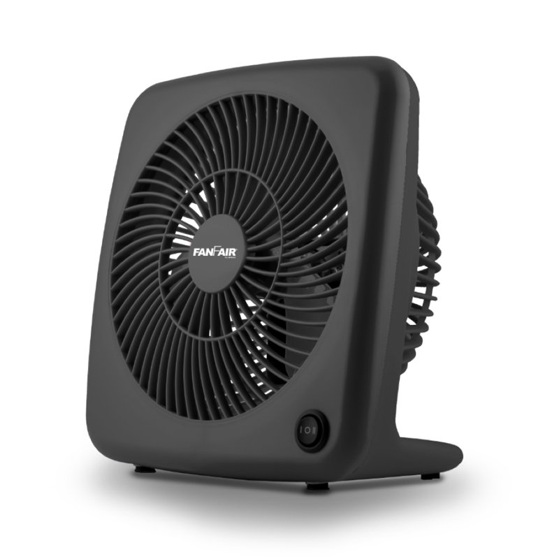 Ventilateur personnel 7 po Fanfair, Noir