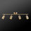 Pratt 30'' 4 -Light Fixed Track Track Kit with Dimmable and Adjustable Head