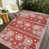 Light Gray/Red