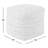 Rue 16" Upholstered Pouf