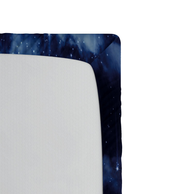 Ensemble de 2 draps-housse Ambesonne Moon Full Moon, Drap-housse de taille double