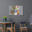 Art mural en métal bleu 36 "x 24" par Annelein Beukenkamp-690593110