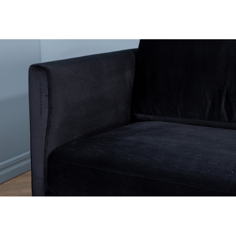 Davaney 3 Seater Sofa, Black
