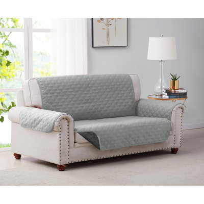 Polyester T-Cushion Sofa Slipcover