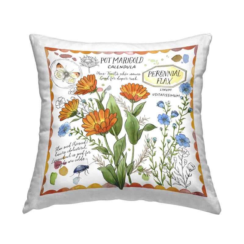 Conception de coussin décoratif à motif champêtre Country Country par Jane Maday