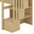 Karanfila Twin Over Twin Loft Bed With Built-In Desk And Staircase, With Storage Compartments And Shelves-1643020732