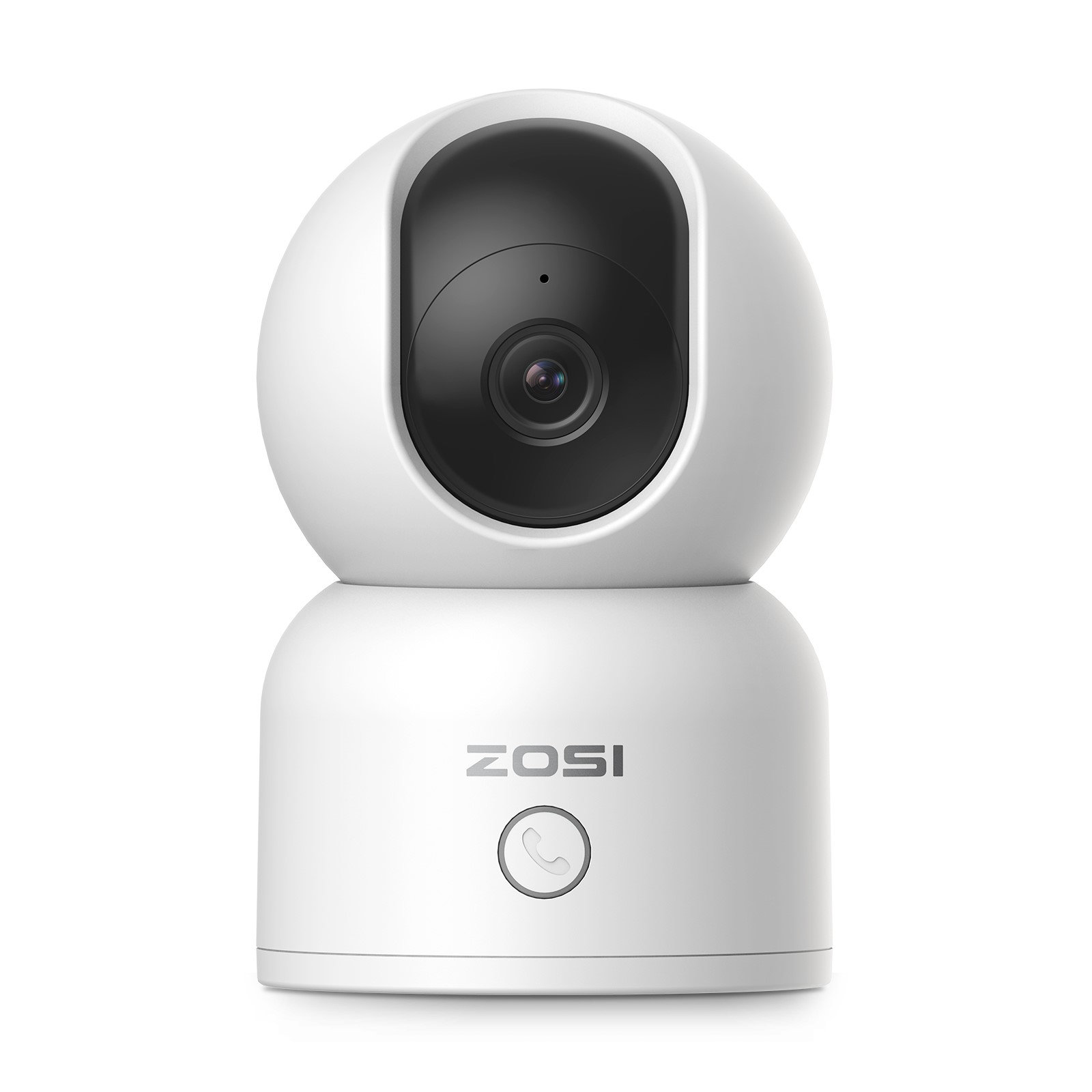 ZOSI 3MP Indoor Wifi 360° PTZ Security Camera for Baby /Pet with