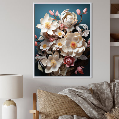 Somptueuses fleurs de magnolia