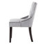 Chaise d'appoint rembourrée en velours Donegan-1585984370