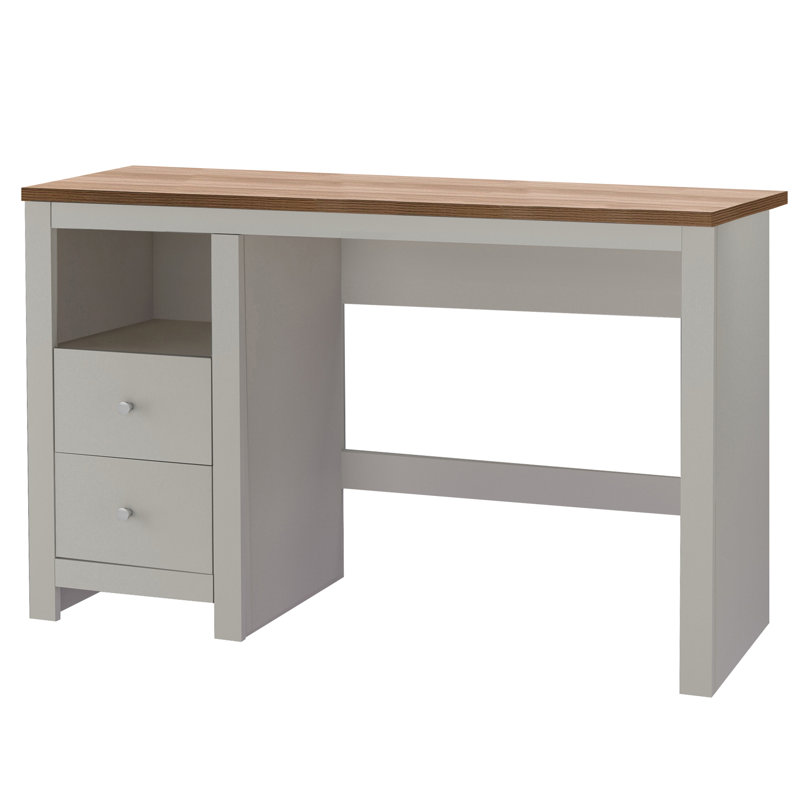 Adaam Metal Base Desk 2DR, Cream