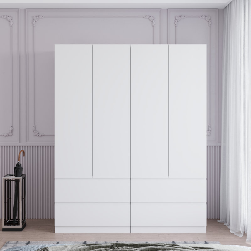 Grande armoire autoportante à 4 tiroirs