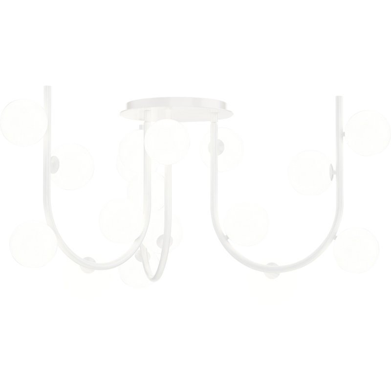 Contour MTO 18 - Light Flush Mount, White