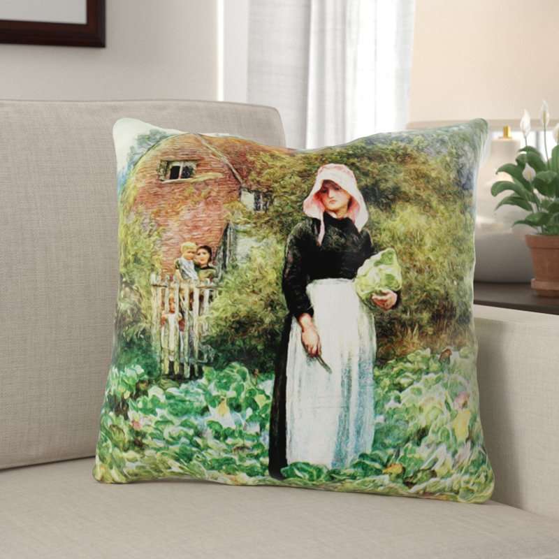 Coussin rétro Dilley, Microsuède, Intérieur