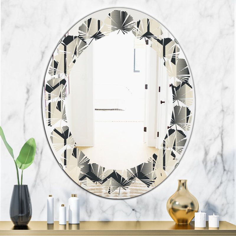 Miroir de salle de bain Leaves, H 31,5 po x l 23,7 po