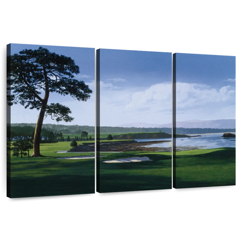 Sireci Golf Course I, 28" H x 45" W