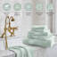 Ensemble de serviettes surdimensionnées 100% coton Turkish-397957484-321738510