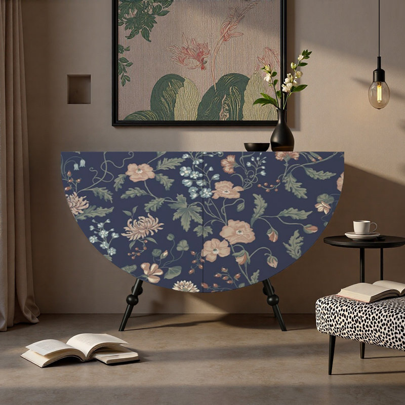 Armoire de rangement semi-circulaire