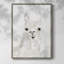 Sweet Llama I, reproduction encadrée - bois massif-390423268