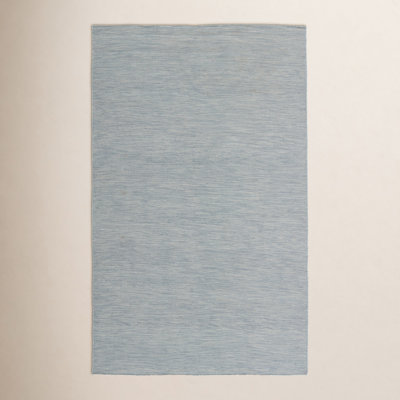 Burkett Gray Hand-Woven Outdoor Rug