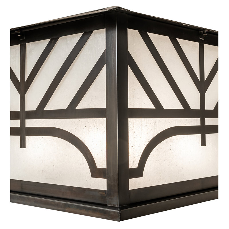 37" Square Seneca Chevron Mission Pier Mount