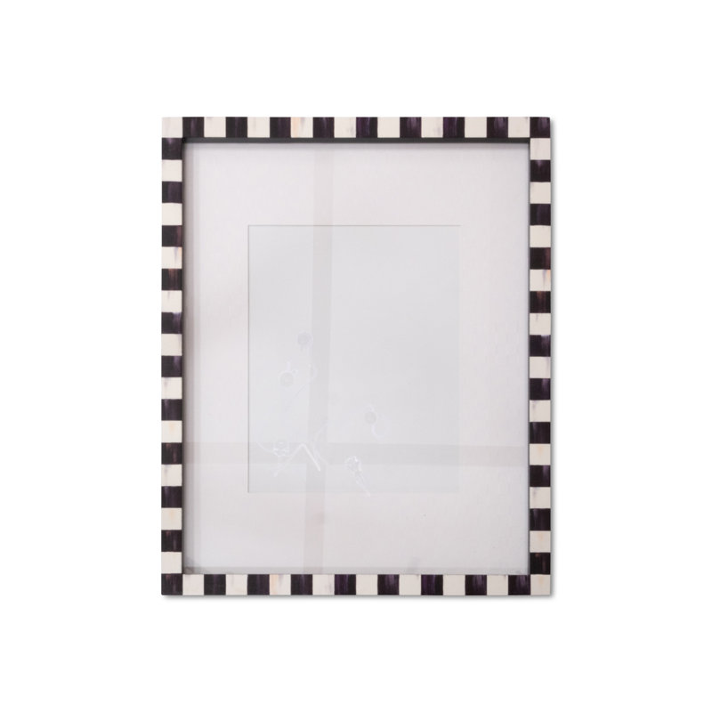 Courtly Check Wall Frame With Check Mat, 8" W X 10" H