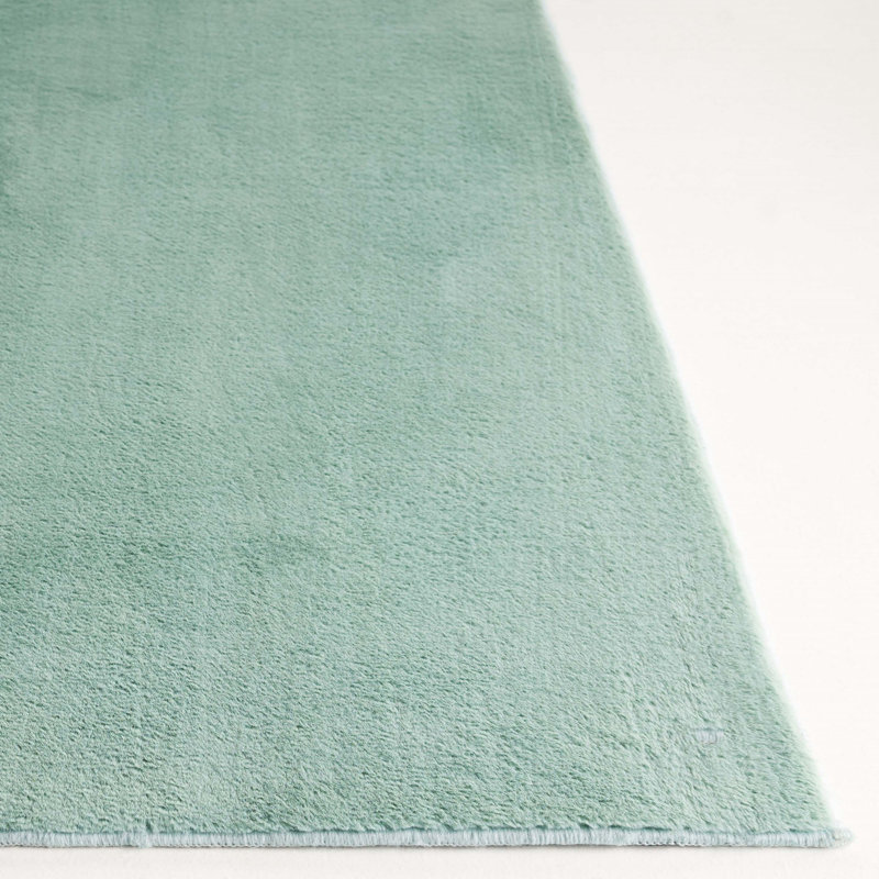 Sage Hand-knotted Wool 5' x 7' Rectangular Area Rug